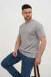 Футболка однотонная Trend Collection 001-1 светло-серый (GREY, кол.B5) 3XL - изображение 13
