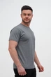 Футболка однотонная Trend Collection 616 Темно-серый (D.FLOWER GREY, цв.16) XL - изображение 8
