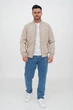 Бомбер Trend Collection 25-25 бежевый (OFF WHITE) L - изображение 2