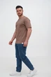 Футболка однотонная Trend Collection 001-1 Кэмел (CAMEL, кол.B6) M - изображение 4
