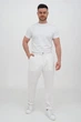 Штани льон KOR 1017 Білий (WHITE) XL - зображення 2