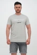 Футболка с принтом Trend Collection 5031 серый+принт 2XL - изображение 2