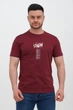 Футболка с принтом Trend Collection 1111 бордовый (RED) 2XL - изображение 1