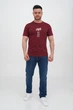 Футболка с принтом Trend Collection 1111 бордовый (RED) 2XL - изображение 2