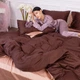 Комплект постельного белья MirSon Сатин Premium Cappuccino 0165+0211 175х210 (2200000688453) - изображение 5