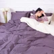 Комплект постельного белья MirSon Сатин Premium Dulness 0001+0240 110х140 (2200000689320) - изображение 5