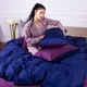 Комплект постельного белья MirSon Сатин Premium Orchid 3220+4052 2х160х220 см (2200001722354) - изображение 8