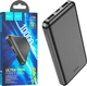 Внешний аккумулятор (Power Bank) Hoco J100 10,5W 10000mAh LED Indicator 1C+Micro+2A Black (39075) - изображение 1