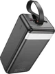 Внешний аккумулятор (Power Bank) Hoco J123C 22.5W 60000mAh LED Light (FCP, PD3.0, QC3.0) 1C+3A Black (39282) - изображение 6