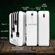 Повербанк умб 40000 mah с быстрой зарядкой и встроенными кабелями micro usb type c lightning Andowl Q-CD901X1 павербанк для телефона роутера устройств powerbank внешний портативный аккумулятор повербанки большой емкости белый - изображение 4