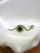 Брошка Mirshine Snake Gold/Green - изображение 3