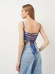 Футболка женская Zara 7901/375 S Синяя (07901375112028) - изображение 2