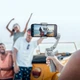 Ручной стабилизатор Hoco Support 3-axis smart gimble K24 |app, tripod| серый - изображение 8