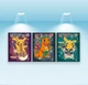 Набор постеров Charmander&Pikachu (PS-172) 3 шт в наборе - изображение 3