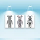 Набор постеров Bearbrick (PS-015) 3 шт в наборе - изображение 1