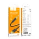 Кабель Aux to Type-C (1m) - Hoco UPA30 Type-C - Black - зображення 2