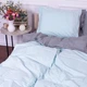 Комплект постільної білизни MirSon Satin Stripe 30-0013 + 30-0010 Windly 220х240 King Size (2200005259689) - зображення 2