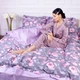 Комплект постельного белья MirSon Satin print Elit Aster 200х220 (2200005393857) - изображение 2