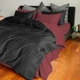 Комплект постільної білизни MirSon Полуторний 143х210 Royal Soft 0848+0847 William Сатин (2200008072421) - зображення 1