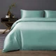 Комплект постельного белья MirSon евро 200x220 см Royal Soft 0844 Green Olive сатин (2200008069346) - изображение 1
