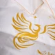 Комплект постельного белья MirSon двуспальный 175x210 см 0001 Moko White Fire Bird сатин Elit (2200008706449) - изображение 6