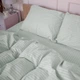 Комплект постельного белья Mirson Двуспальный 175х210 Royal Soft Stripe 30-0027 Jasper Сатин (2200009074004) - изображение 6