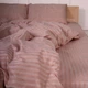 Комплект постельного белья Mirson Двуспальный 175х210 см Royal Soft Stripe 30-0029 Constance Сатин (2200009298318) - изображение 3