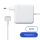 Зарядное устройство для макбука 60W, MagSafe 2, белый блок питания, зарядка для ноутбука + магнитный кабель, быстрая зарядка, адаптер питания Apple MacBook (ARS43414) - изображение 1