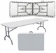 Стіл складаний переносний 180х74×74 White (O9) - зображення 2