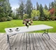 Стіл складаний переносний 180х74×74 White (O9) - зображення 6