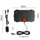 ТВ-антенна для Т2 с усилением телевизионная HDTV TV Antenna Mini HDTV 1080p - изображение 1