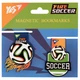 Закладки магнітні Yes Football, 2шт - изображение 1