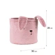 Кошик для зберігання Kite Lovely Rabbit K24-3100M-1, 30х25 см, плюшевий - зображення 1