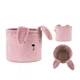 Кошик для зберігання Kite Lovely Rabbit K24-3100M-1, 30х25 см, плюшевий - зображення 2