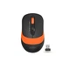 Комп'ютерна миша A4tech Fstyler FG10S 2000dpi, USB, Wireless, безшумна, Black/Orange - зображення 1