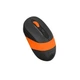 Комп'ютерна миша A4tech Fstyler FG10S 2000dpi, USB, Wireless, безшумна, Black/Orange - зображення 4