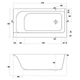 Ванна акриловая Cersanit Smart 170x80 R - изображение 2