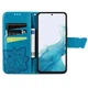 Чохол UniCase Butterfly Pattern для Samsung Galaxy A36 (A366) / A56 (A566) - Blue - зображення 2