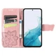 Чохол UniCase Butterfly Pattern для Samsung Galaxy A36 (A366) / A56 (A566) - Rose Gold - зображення 2