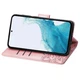 Чохол UniCase Butterfly Pattern для Samsung Galaxy A36 (A366) / A56 (A566) - Rose Gold - зображення 3