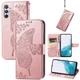 Чохол UniCase Butterfly Pattern для Samsung Galaxy A36 (A366) / A56 (A566) - Rose Gold - зображення 4