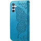 Чохол UniCase Butterfly Pattern для Samsung Galaxy A36 (A366) / A56 (A566) - Blue - зображення 6
