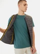 Футболка хлопковая длинная мужская Camel Active T-Shirt 1/2 Arm 409700-5T01-44 2XL Зеленая (4064478971336) - изображение 3