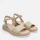 Женские сандалии кожаные PARADIZE SHOES SAN-145 39 Зеленые (ROZ6501009731) - изображение 3