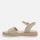 Женские сандалии кожаные PARADIZE SHOES SAN-145 39 Зеленые (ROZ6501009731) - изображение 4