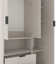 Шкаф Metkas Home A002L 1000x420x2300 мм ЛДСП Кашемир (MA002L-K) - изображение 4