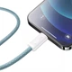 Кабель Baseus Dynamic Series Fast Charging Type-C to Lightning 20W 1m White - изображение 2