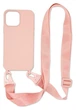 Чехол с ремешком Wave Strap Silicone Case для Apple iPhone 12 Pro Max Pink Sand - изображение 1