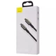 Кабель Baseus Tungsten Gold Type-C to Lightning PD 20W 2m Black - изображение 3
