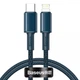 Кабель Baseus High Density Braided Type-C to Lightning PD 20W 2m Blue - зображення 1
